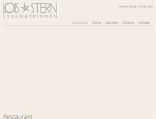 Tablet Screenshot of loisstern.com